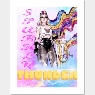 Sparkly Thunder 1 Posters and Art